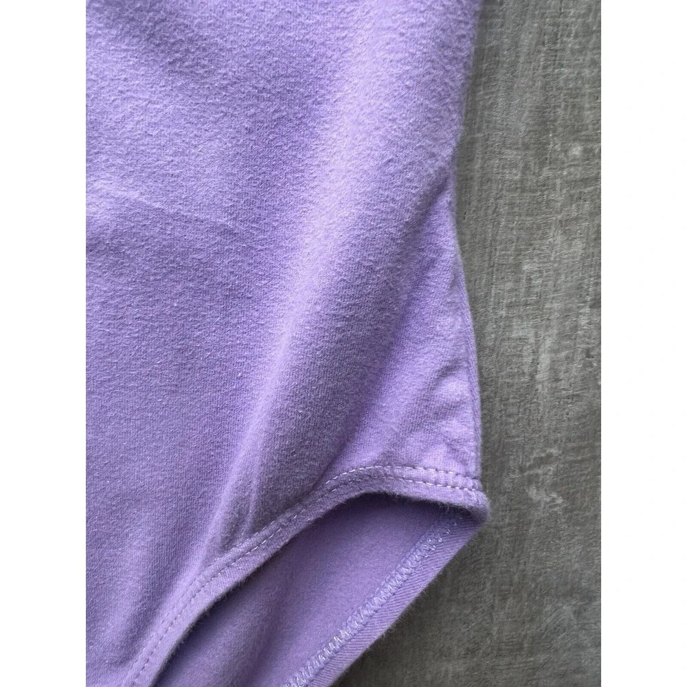 Girls Lavender Purple One Piece Leotard Dance Ballet Gymnastics Bodysuit 120cm 6